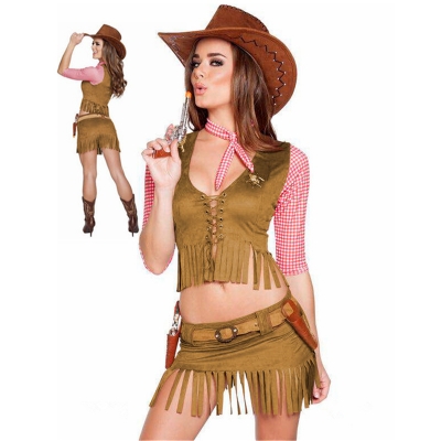 Halloween Party Cowgirl Costume