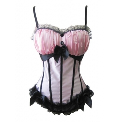 sexy pink lace bundle of ede corset M1755G