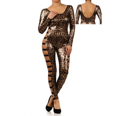 leapord sexy catsuit m7215