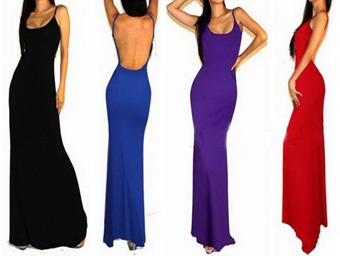 Sexy Adult Maxi Party Dress M3878