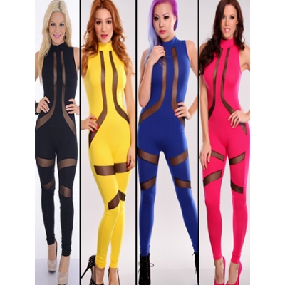 Fashion Design Four Colors New Jumpsuit Women Clothes M3841