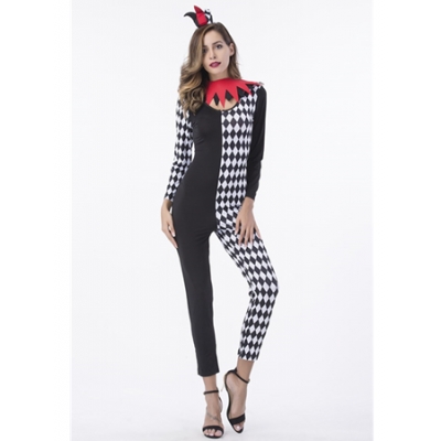 Hot sale  Women Plaid Clothing Halloween Costumes Cosplay M40363