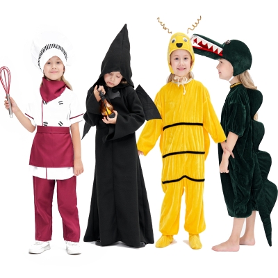 Witch Alligator Little Bee Animal Dance Children Costume Little Chef Show Cosplay SL801