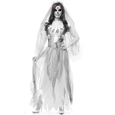 Halloween ghost bride plays costume M40252