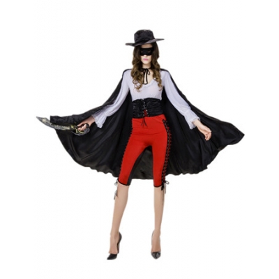 Woman Sexy Zorro Costume