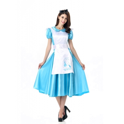 Sexy blue maid costume M40202