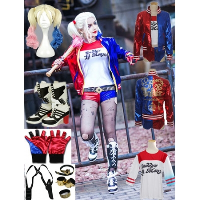 Movie “Suicide Squad” Harley·Quinn Cosplay Costume M40280