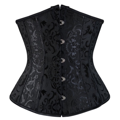 Hot sale women sexy jacquard corset M1719