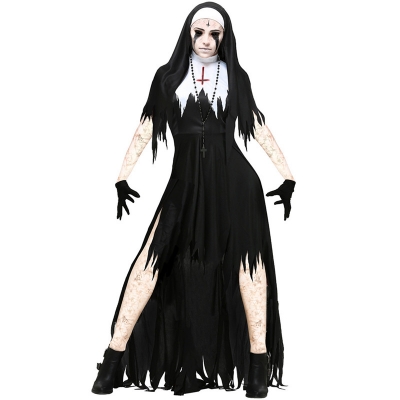 Halloween Women Sexy Nun Cosplay Costume M40752
